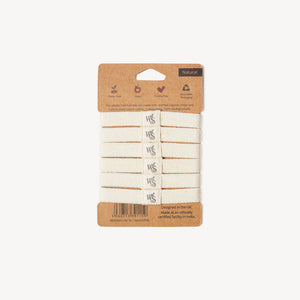 Plastic Free Hair Ties - 6 Pack - Blonde