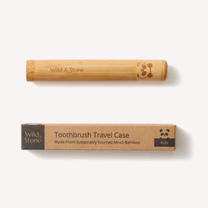 Bamboo Toothbrush Travel Holder - Child