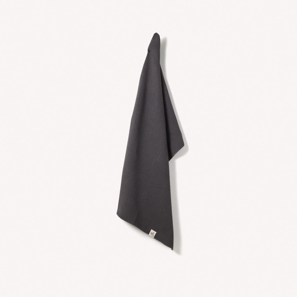 Blue Eco-Friendly Organic Cotton Hand Towel.