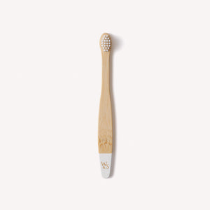 Baby Bamboo Toothbrush - Single - White
