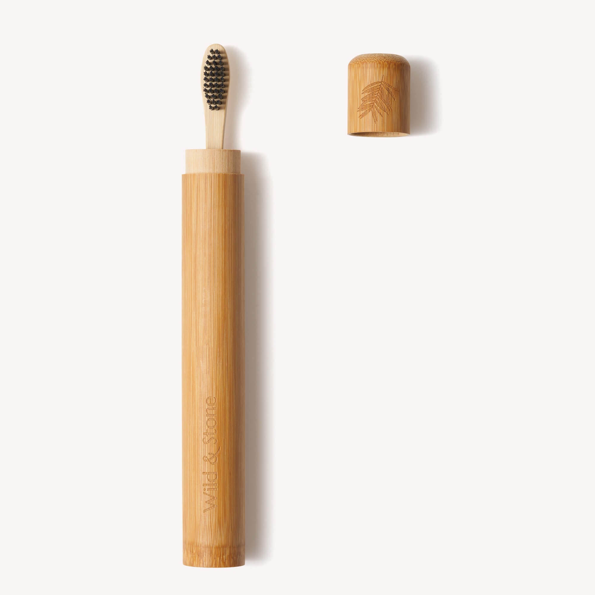 Bamboo Toothbrush Travel Holder - Adult