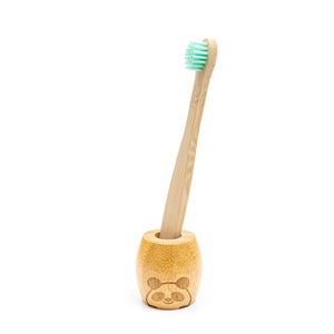 Bamboo Toothbrush Stand - Child