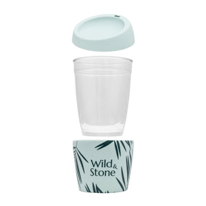 Reusable Glass Coffee Cup (12oz / 354ml)