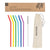 Reusable Silicone Drinking Straws - 6 Pack