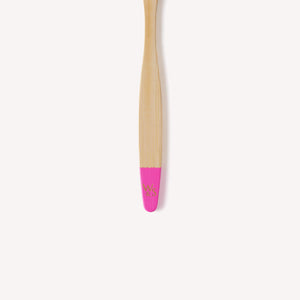 Children's Bamboo Toothbrush - Single - Pink