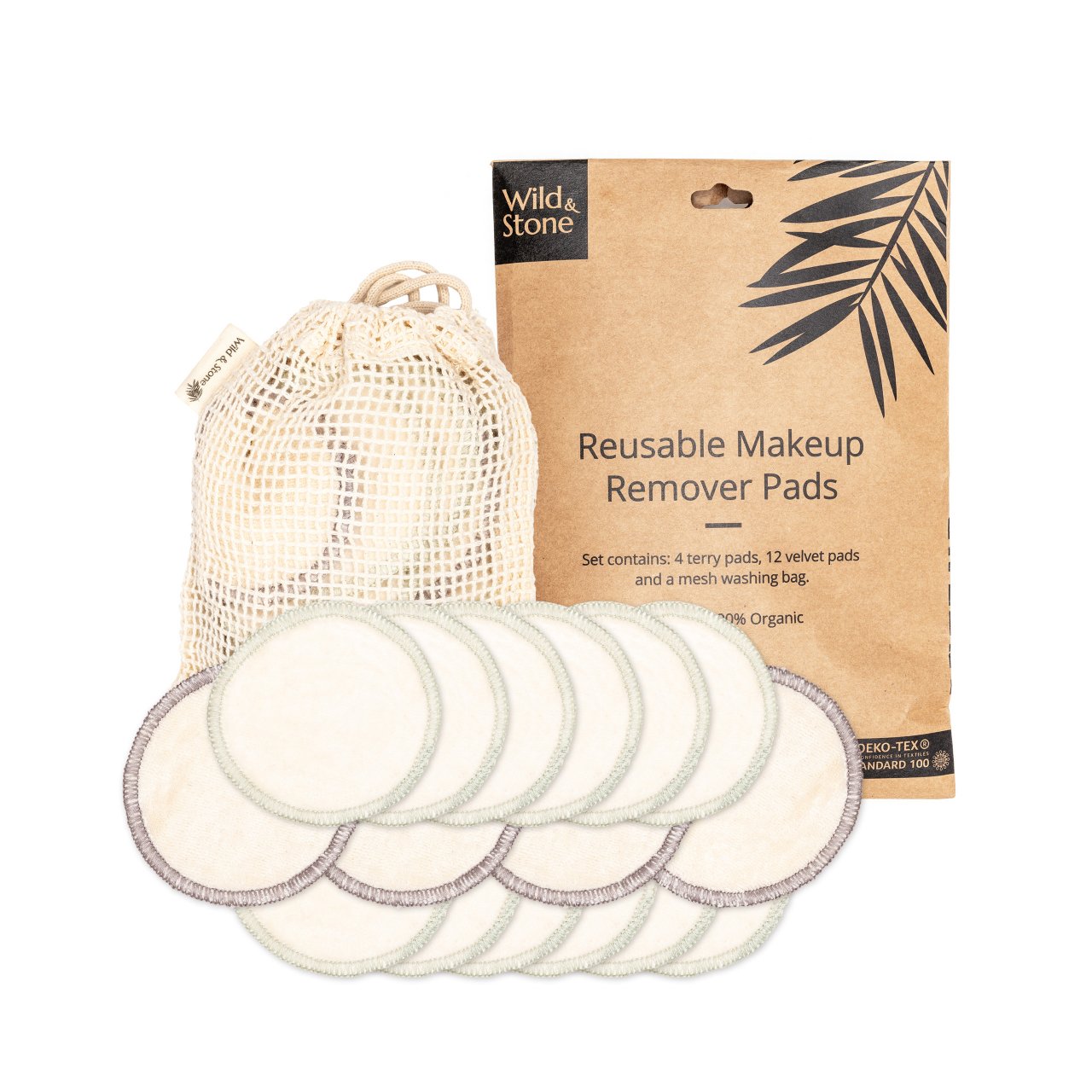 Reusable Makeup Remover Pads | Organic | & Stone