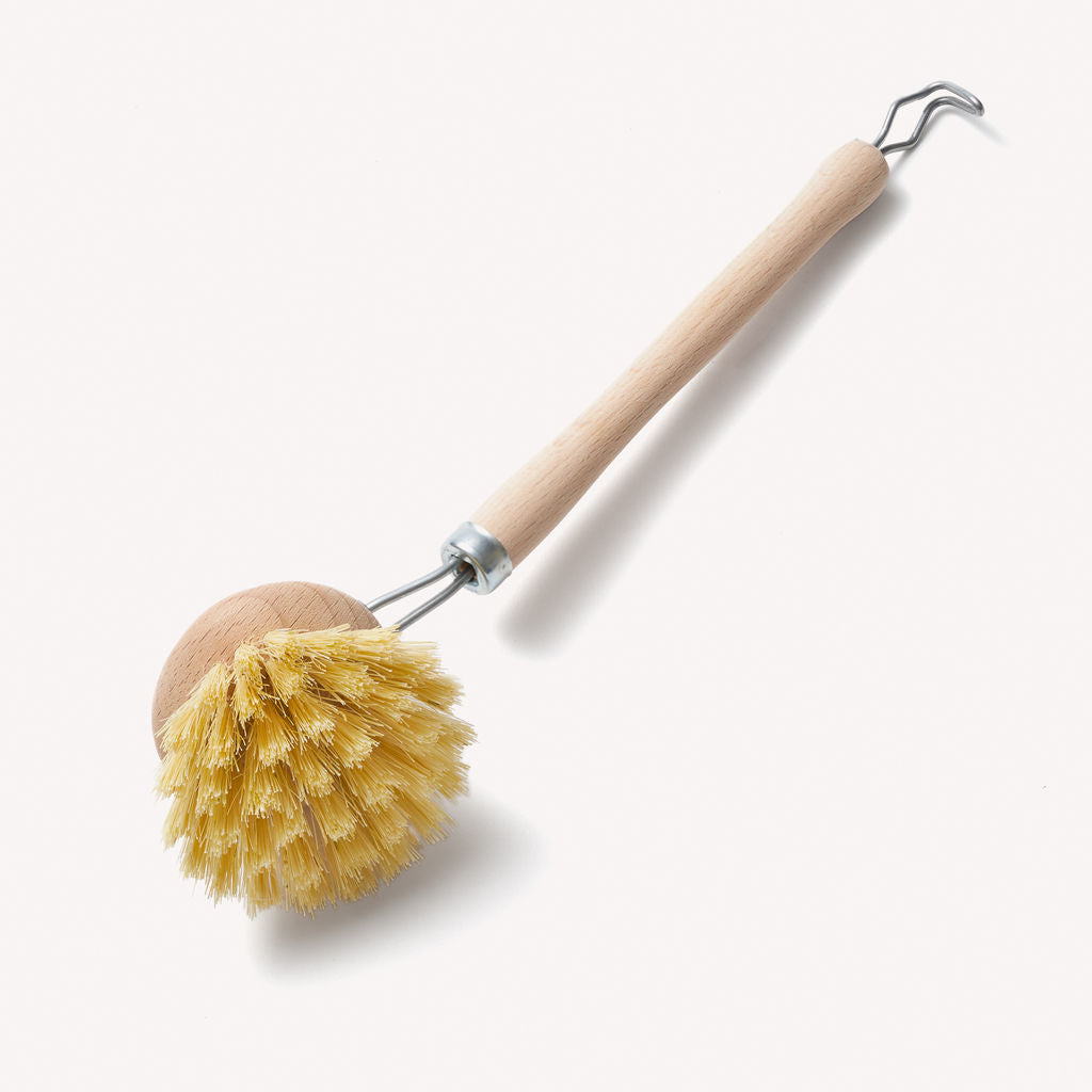 Wooden Eco-Friendly Dish Brush with Replaceable Head.