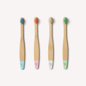 Baby Bamboo Toothbrush - 4 Pack - Extra Soft Bristles